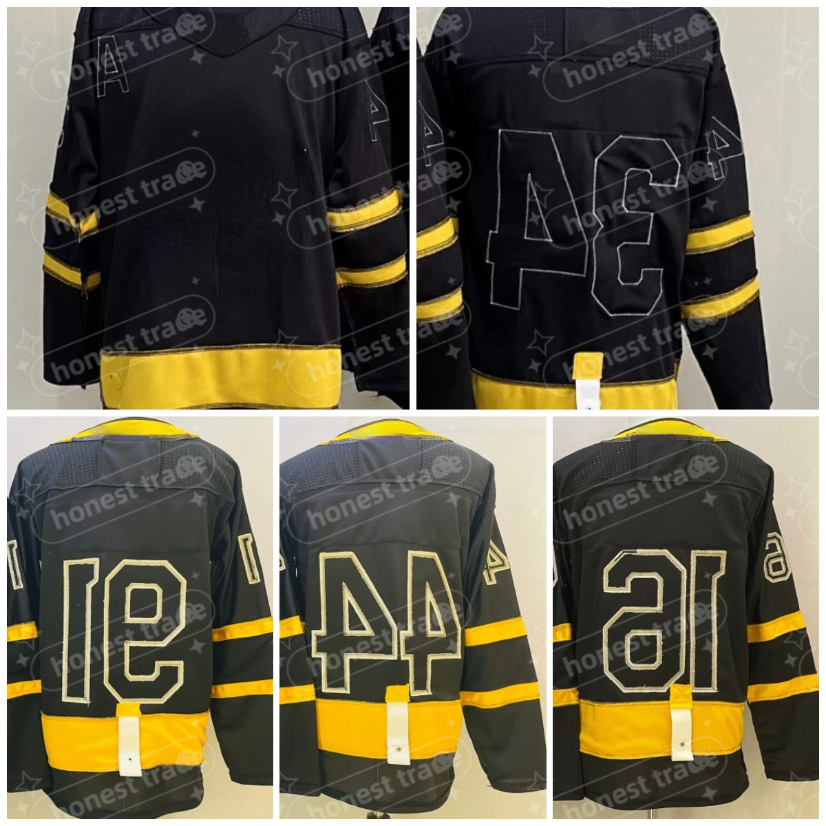 

34 Auston Matthew Hockey Jersey 91 John Tavares 16 Mitchell Marner 36 Jack Campbell 44 Morgan Rielly Black Hockey Toronto Alternate Reversible Jerseys, As