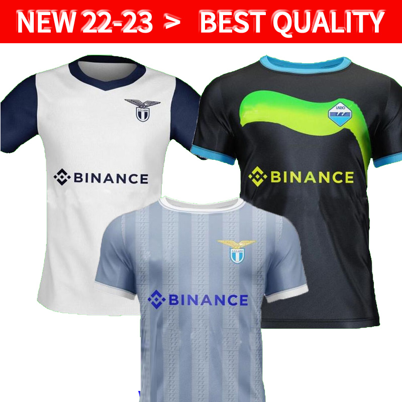 22 23 Les maillots de football de Lazio à la maison à l'extérieur troisième 2022 2023 F. Anderson Pedro Football Shirt Luis Alberto Immobile Serg
