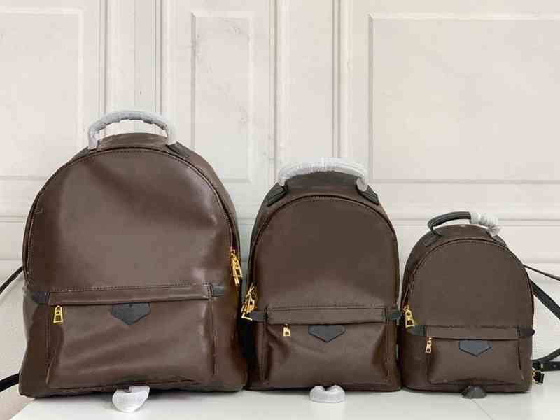 

5A Designer Leisure bags Fashion Marmont Gold luxury knapsack Bag Women Genuine Leather, Brown medium/28x33x16 cm