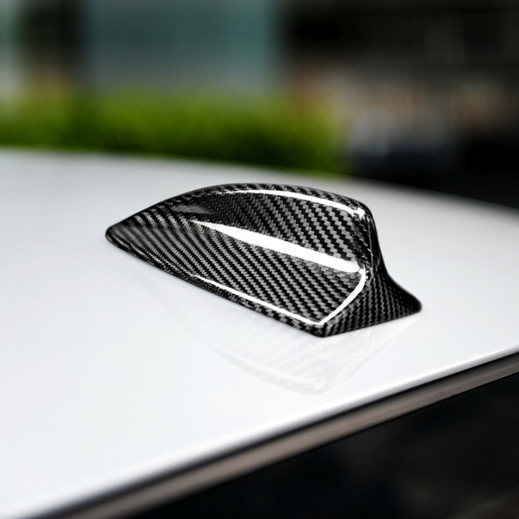 

Suitable for BMW E90 E92 E461 series 3 series roof antenna cover shark fin real carbon fiber stickers