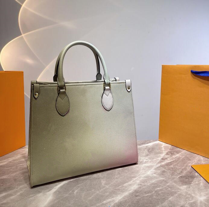 

Women Luxurys Designers Handbags M45320 Ladies Tote Shopping Bags Wholesale Handbag Fashion Onthego Classic Letter Purse On The Go