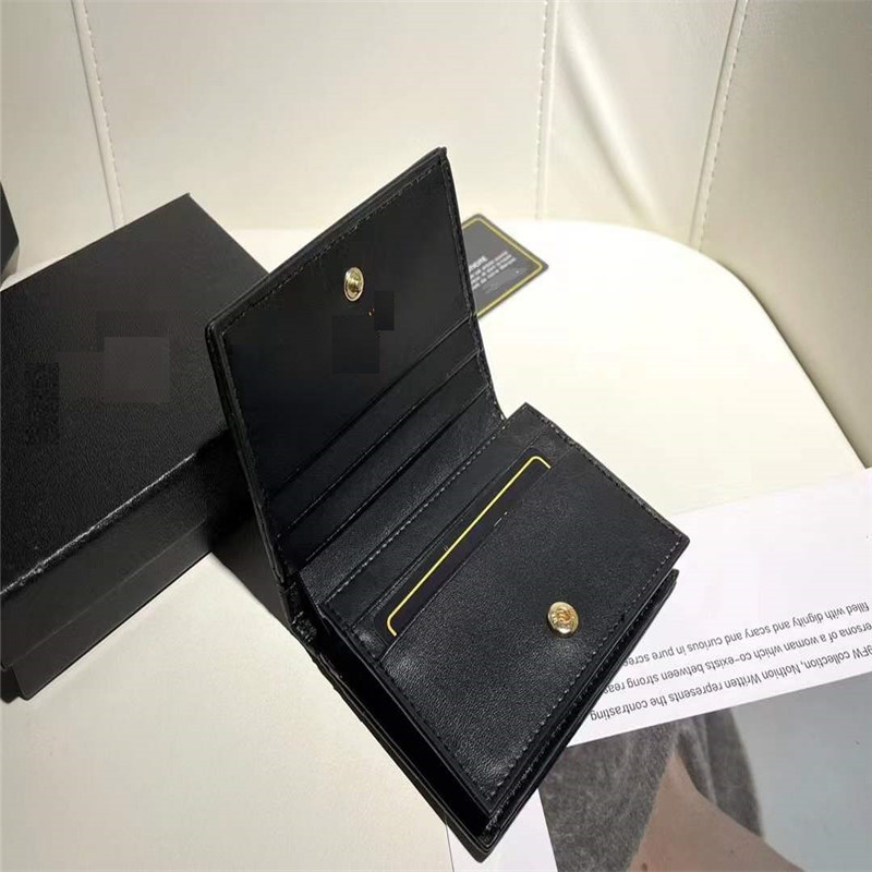 

Womens Short Wallets Designer Wallet Zipper with Coin Pocket leather card holder Cowhide Genuine Leather Black Pink Colors soft Box Gift, Pink-c