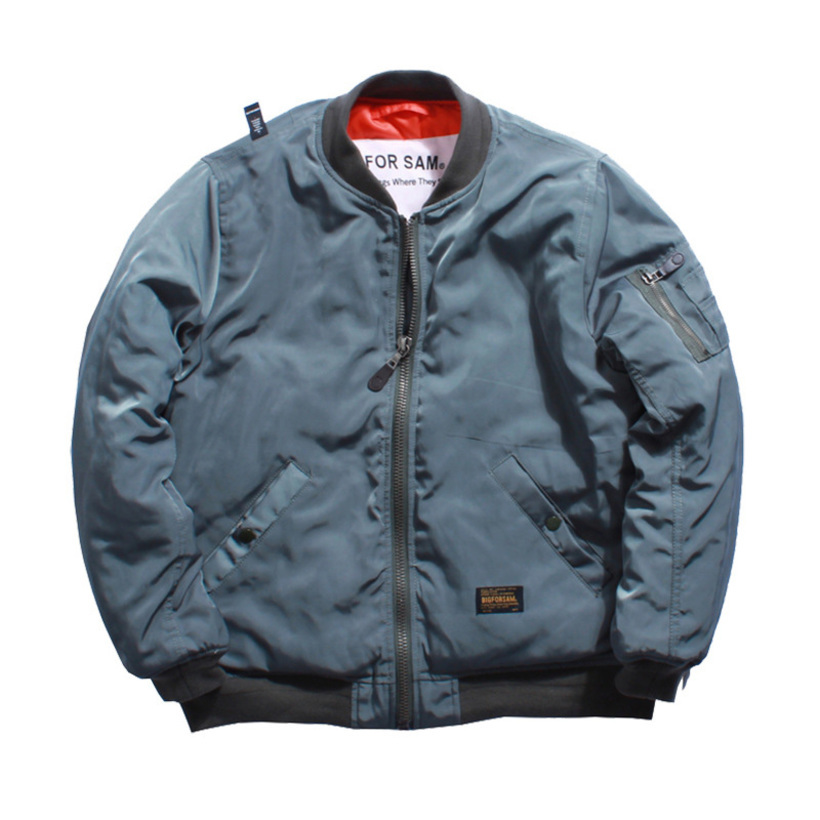 

Quilted Winter Bomber Jackets For Men Ma1 Padded Men' Winter Coat Male Warm Windbreaker Men' Winter Parka Clothes, Black jacket