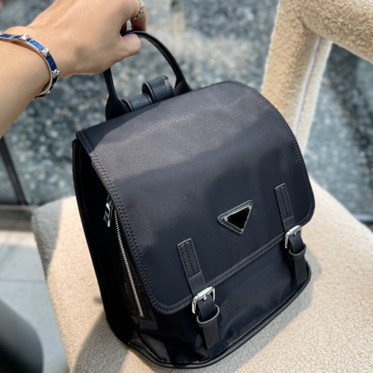 

Triangle Backpacks Men Women Designer Fashion Shoulder Bag Large Capacity School Bag Man Travel Handbag Purses, Select color