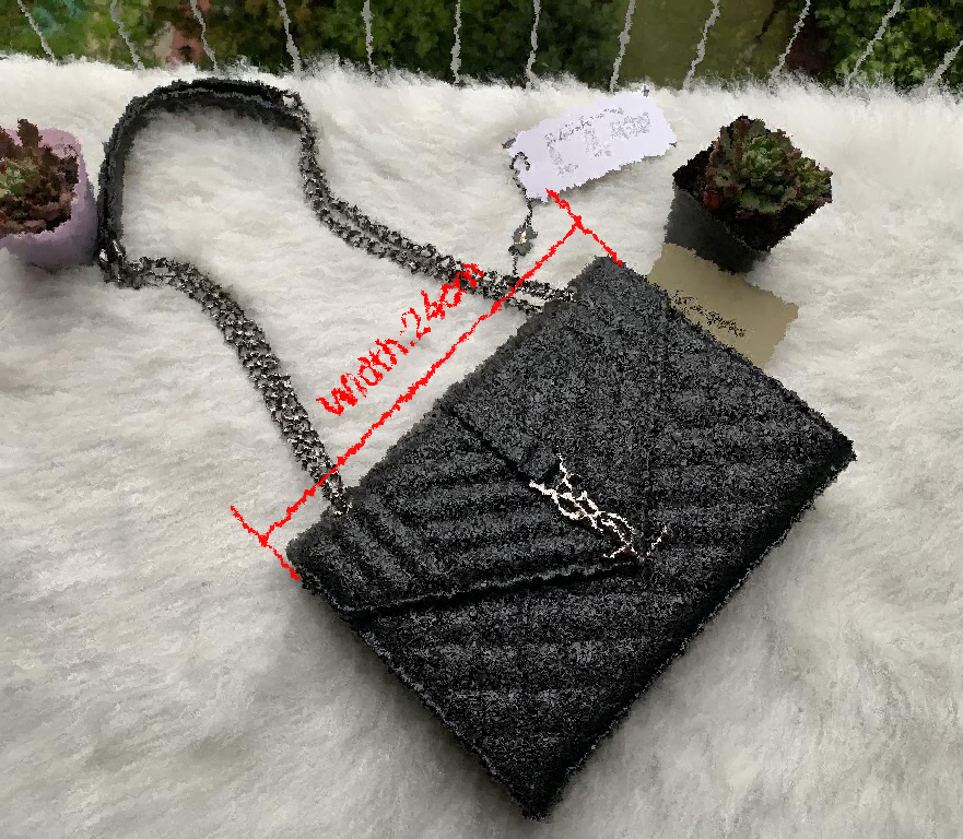 

GGs LVs YSLs louiseity viutonity VUTTONS Envelope flap handbag shoulder Bag Women Fashion brand Luxurys Designers crossbody chain Bags women purse wallet 01, Black double chain