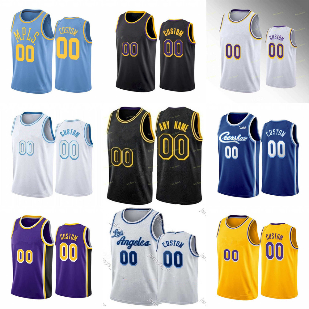 

75th Custom Jersey Los Angeles''Lakers''MEN Womns Youth LeBron 6 James Russell 0 Westbrook Anthony 3 Davis Carmelo 7 Anthony Basketball Jerseys, Color
