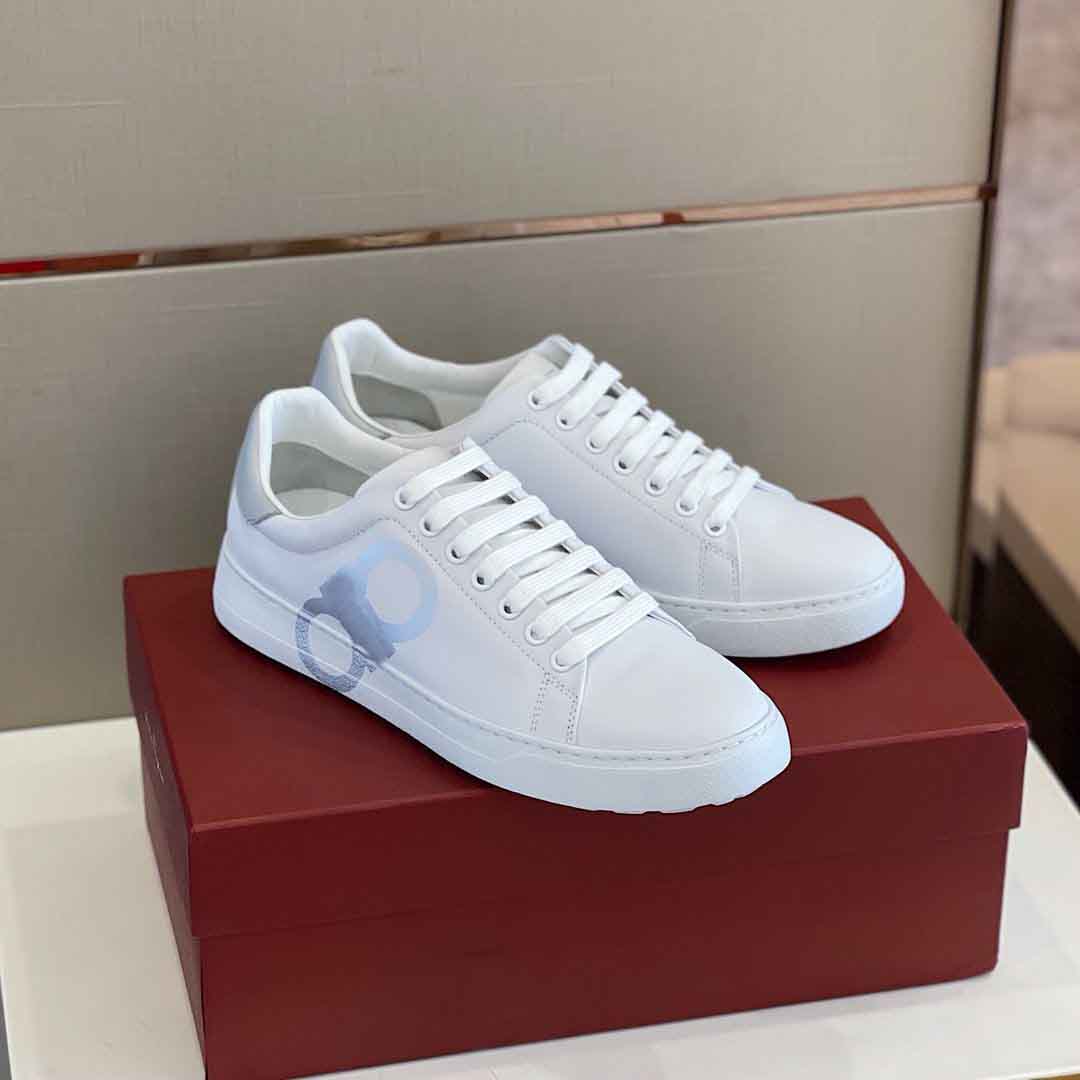 

Elegant Branda Gancini Sneakers Shoes !! Low Top Casual Men Soft Italian Leather Skateboard Walking Men's Outdoor Runner Trainers With Box,EU38-46