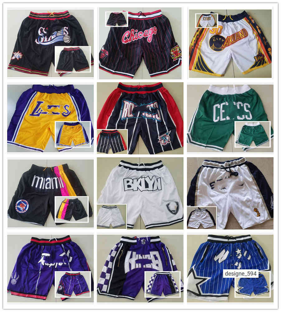 

Just Don 2022-23 ''NBA''TeamMen Basketball Shorts Casual Sports Hip Pop Pants With Pockets Zipper Sweatpants Breathable Fans Gym Training Beach Pant Short, Colour