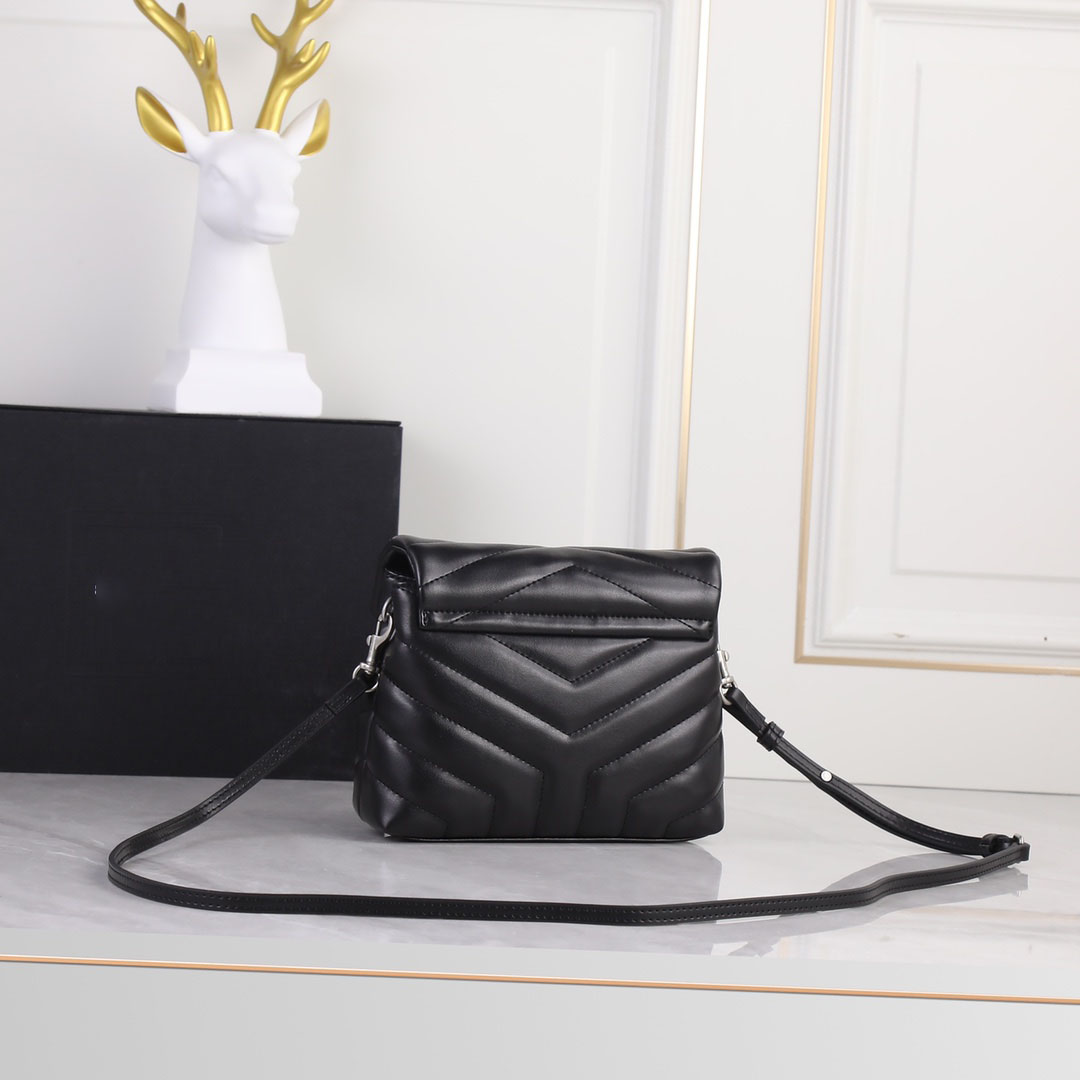 

Mini Designer Shoulder Crossbody Bags Loulou Handbag Purse Brand Luxury Woman Fashion Black Smooth Plain Cowhide Genuine Leather Messenger Bag, 3#467072