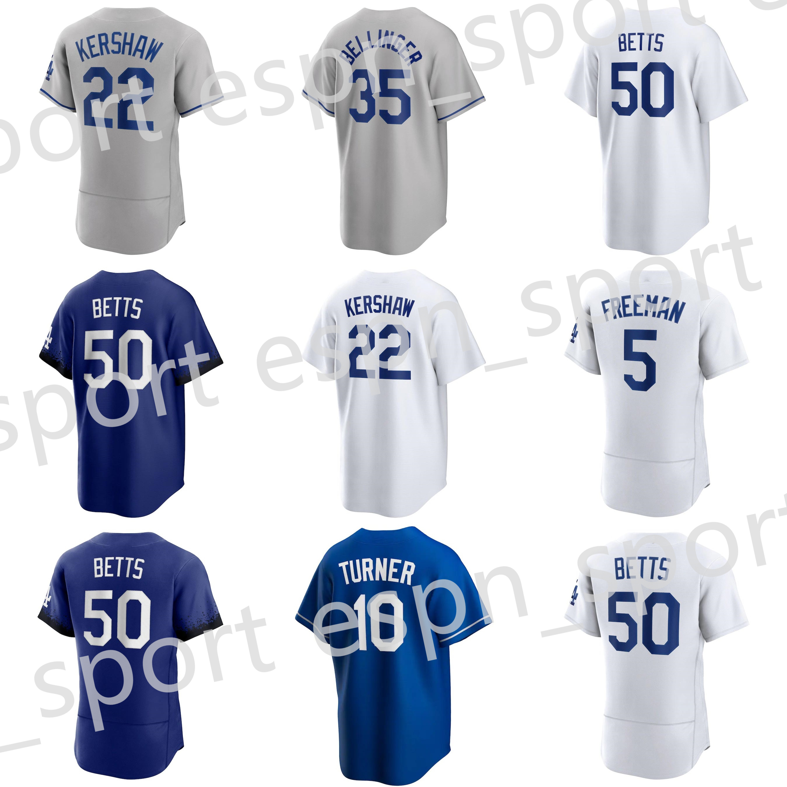 

Factory Outlet- Clayton Kershaw 2022 Dodgers Jersey Mookie Betts Freddie Freeman Trea Turner Cody Bellinger Julio Urias S-6XL Embroidery Logo Baseball Jerseys, Mens cool base