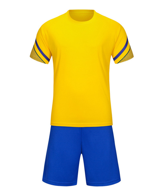 

Men's Football Uniforms Custom Kid Soccer Jersey Summer Tracksuit Sportswear Short Sleeves Jersey Soccer Shorts for Children 220615, White