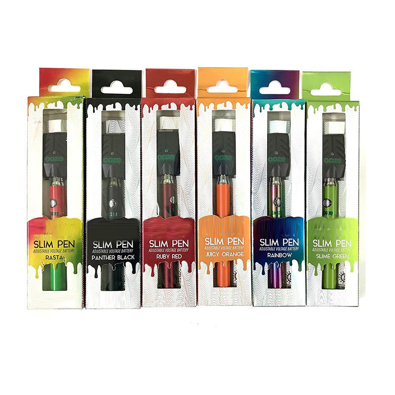 

Battery 320 mah ooze twist slim pen variable voltage battery USB charger 3.3-4.8V 510 thread