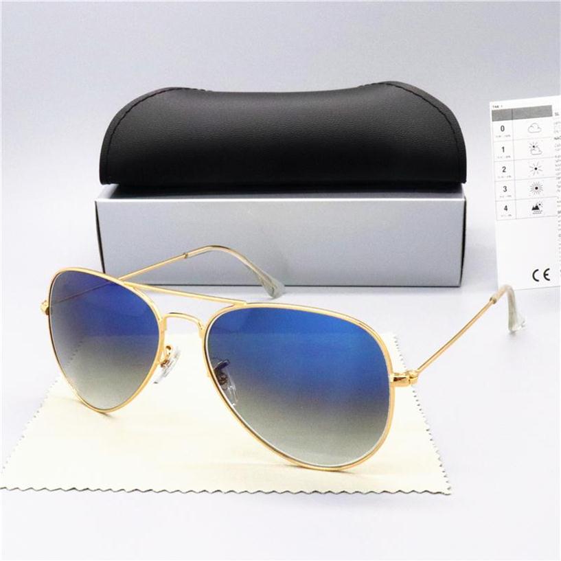 2020 New Polarized Sunglasses Men Women Pilot Sun glasses UV400 Eyewear Design Glasses Driver sunglasses Metal Frame Polaroid kuyr2676
