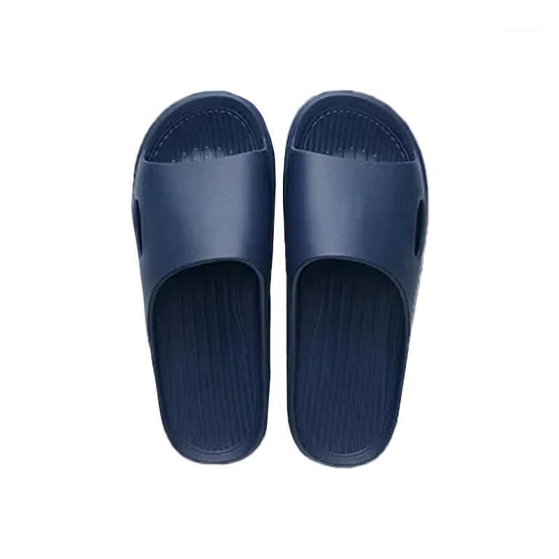 

Slippers Men's Women's 2022 Unisex Solid Color Summer Platform Eva Home Bathroom Non-Slip Shoes Light Weight Couple Soft Fashion, Black