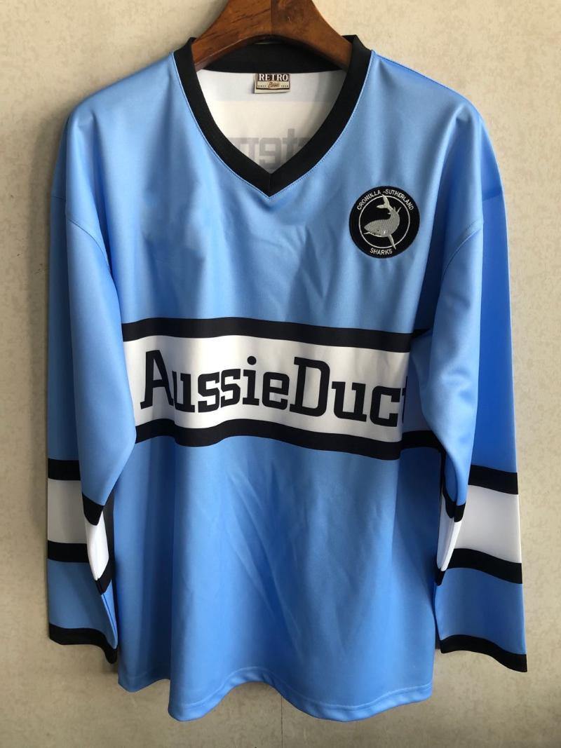 

Men' T-Shirts SHARKS RETRO JERSEY Size -M-L-XL-XXL-3XL-4XL-5XLMen' Men'sMen, 2020