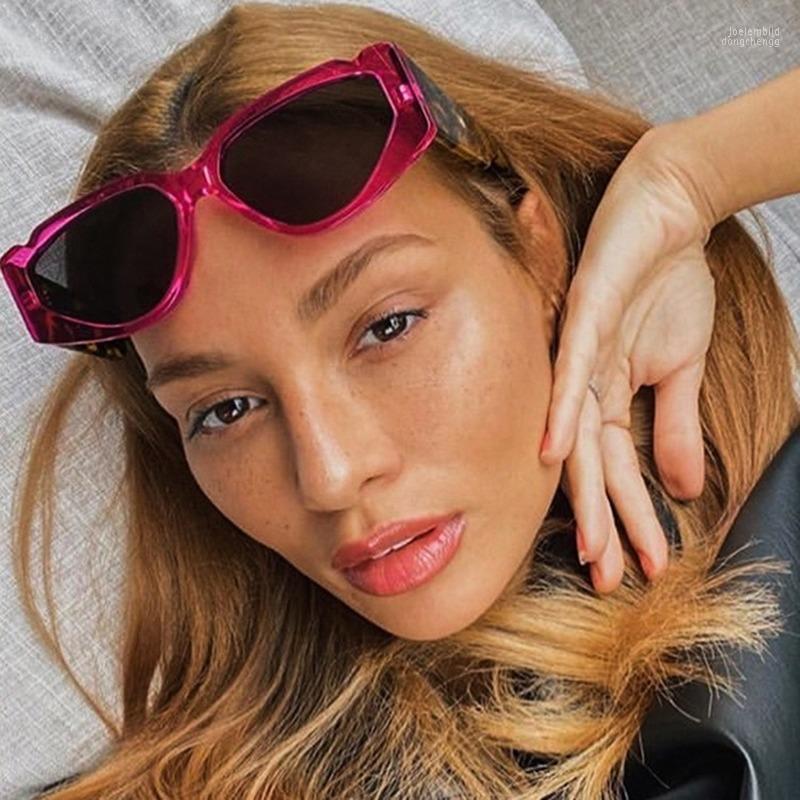 

Sunglasses Colorful Square Women Men Travel Small Cat Sun Glasses Female Fashion Retro Lunette De Soleil Femme