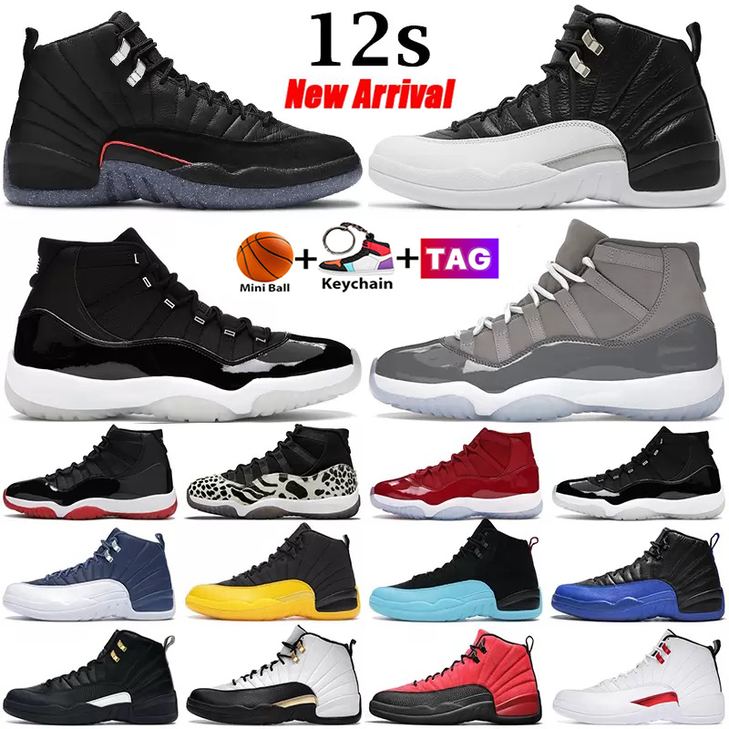 

Top 12s 12 Mens Basketball Shoes Playoffs Black University Gold Dark Concord White Dark Grey Low Easter Fiba Gym Red Taxi Bordeaux Trainer Sneakers Size 36-46, 14