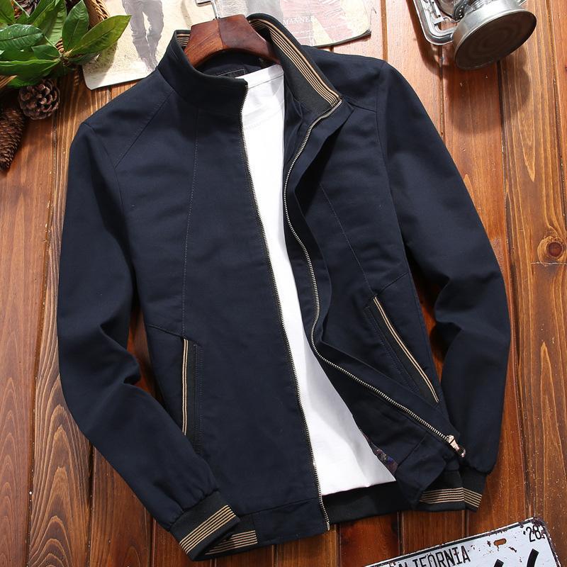 

Men's Jackets Winter Mens Bomber Man Casual Slim Fit Windbreaker Jacket Clothing Army Tactical Military Baseball JacketsMen's, Black