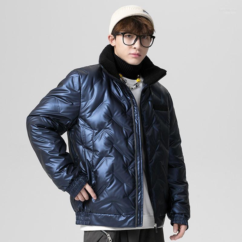 

Men's Down & Parkas HISTREX Autumn Thin Quilted Mens Jackets 2022 Menswear Clothing Outwear Hip Hop Solid Pockets Canada Wint Men 3237C# Kar, Black