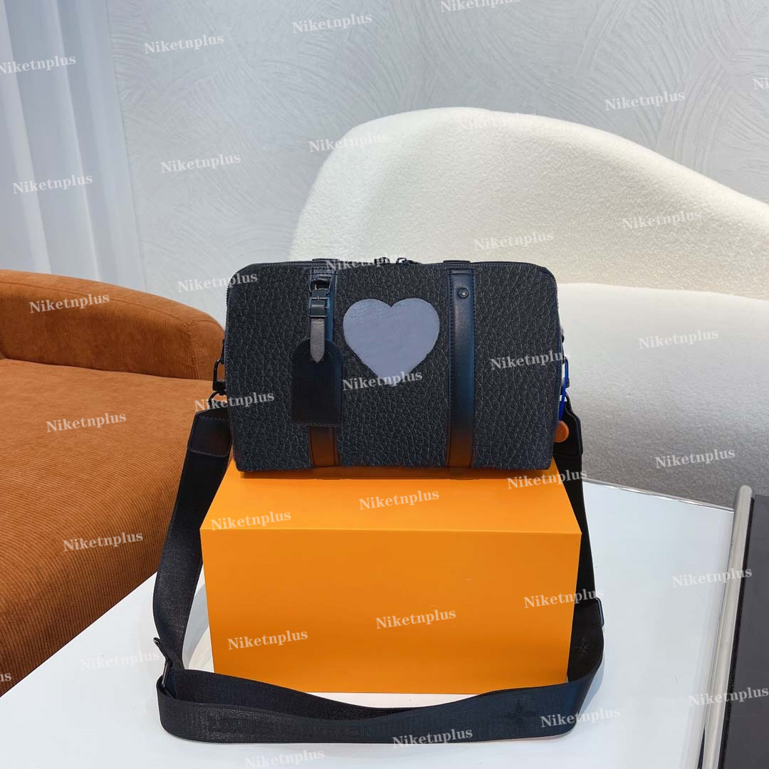 

Brand Classic M45963 City Keepall Shoulder Bags High Quality Genuine Leather Old Flower Crossbody Bags Fashion Vintage Handbags Totes Luxury Designer Pillow Bag, #1