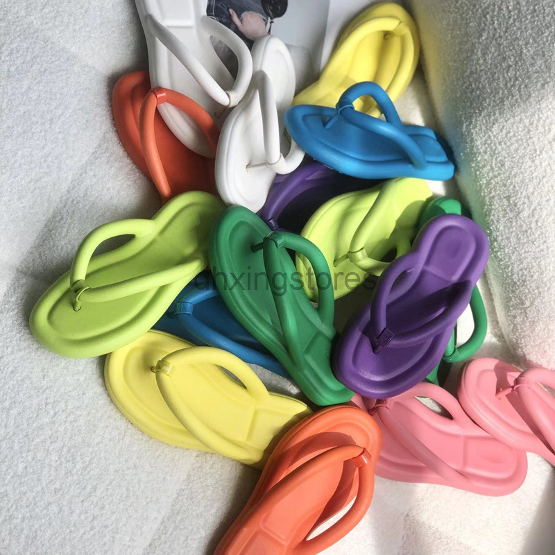 

Designer Fashionable Slippers For Women 2022 Summer Flip Flops Mens Fashion Casual Free Loop Beach Shoes - LF, Blue