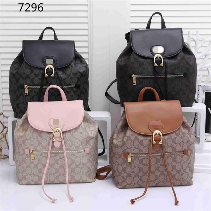 

MICHAELS KOR MKS GGSS LOUISSS VUTTONSS LVSS YSLSS 2022 Top Handbags Women PU Leather Shoulder Bags Vintage Designers Backpack Female 729, 26x14x30cm