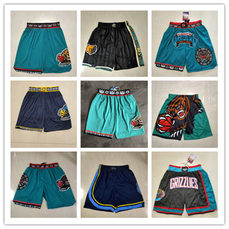 

Memphis''Grizzlies''men Throwback Basketball Shorts pocket, Color