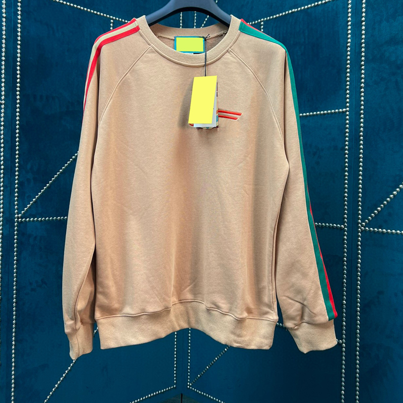 

22fw Autumn Winter Patchwork Band Hoodie High Quality Hoody Men Women Casual Crew Neck Streetwear Pullover Sweatshirt, Green