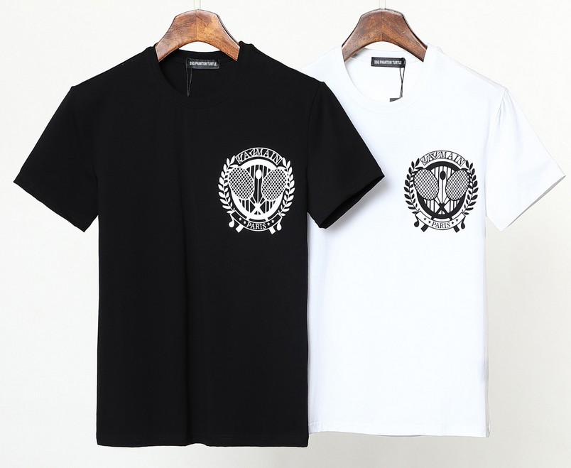DSQ Phantom Turtle 2021SS Nouveau créateur pour hommes T-shirt Paris Fashion Tshirts d'été Top Male Top Quality 100% Cotton Tops 0565
