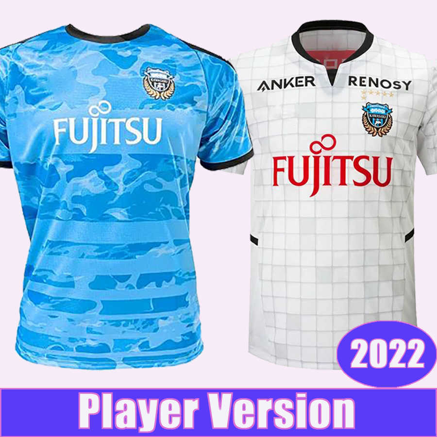 

2022 Kawasaki Frontale Mens Player Version Soccer Jerseys NOBORIZATO JESIEL J. SCHMIDT OSHIMA YAMANE WAKIZAKA Home Away Football Shirt, Qy8432 2022 home no patch
