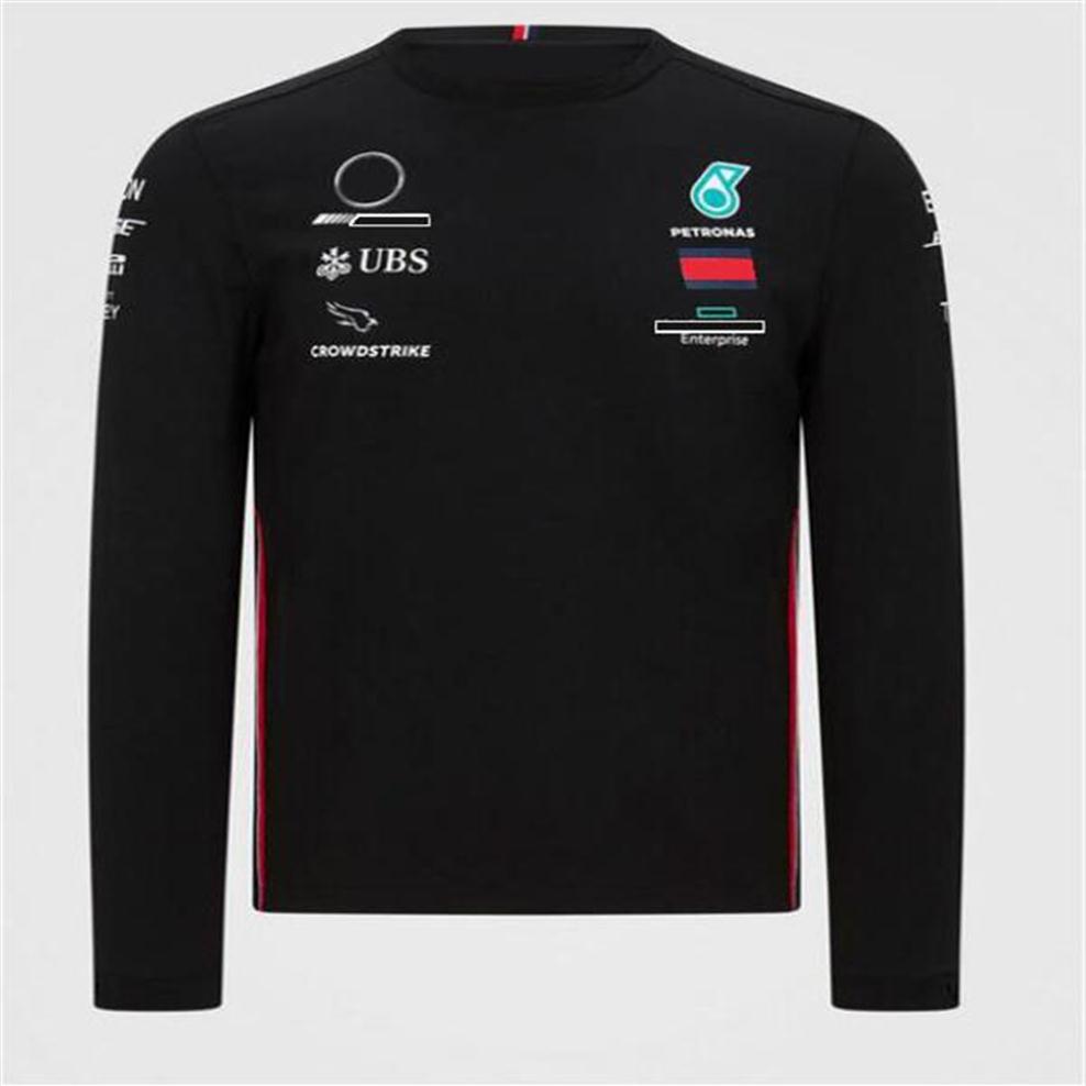 

2022 F1 Team Long Sleeve T-Shirt Summer Racing Crew Neck POLO Shirt2501