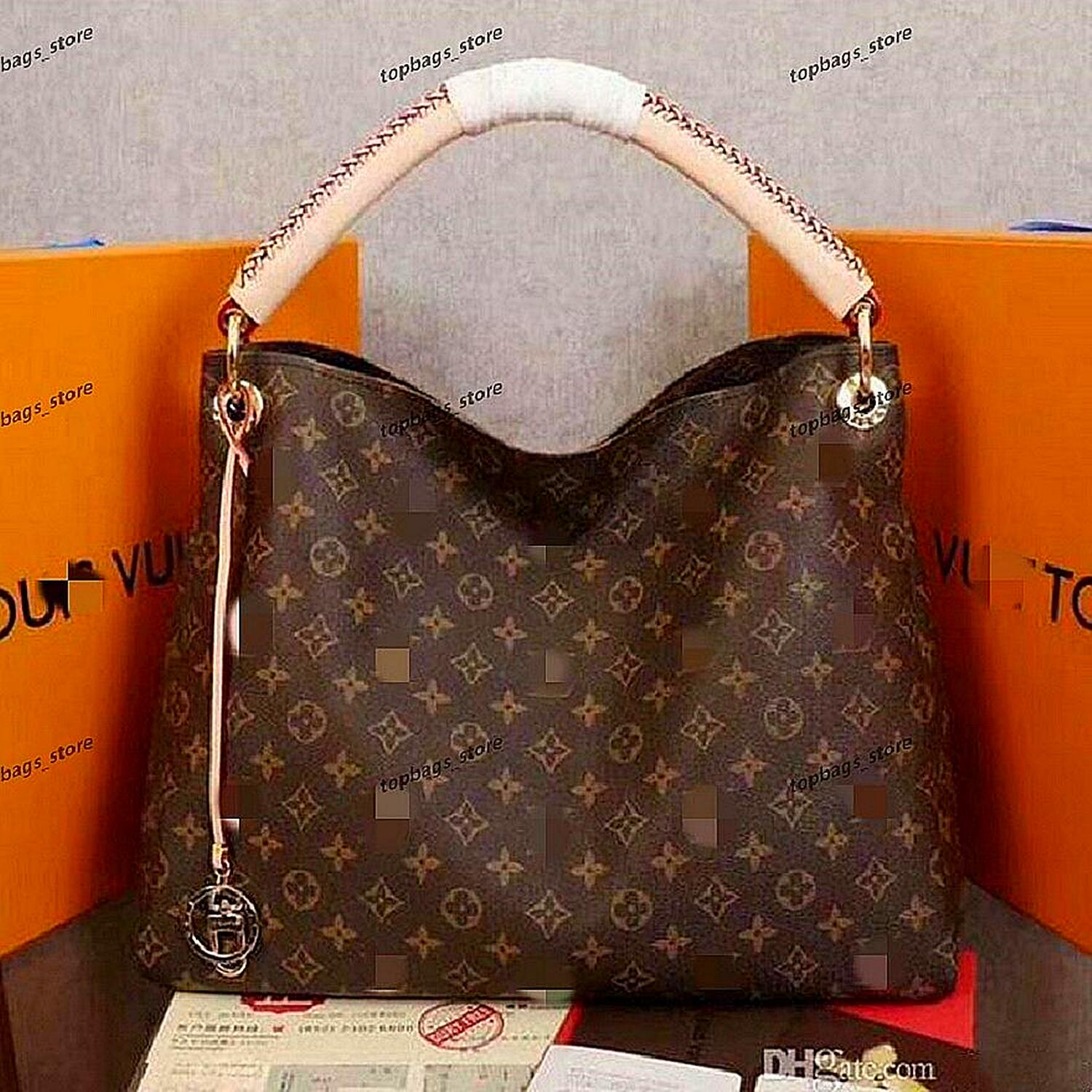 

LVs louiseity wallet viutonity VUTTONS Female Bags Shoulder Messenger Handbag Large-Capacity Presbyopia Large Printing Shopping Bag