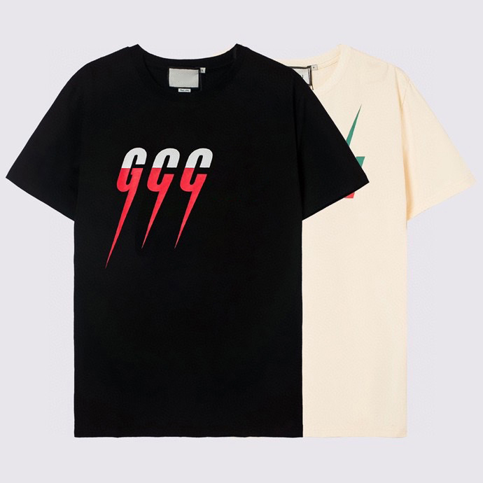 

Designers T-shirts Mens Women Fashion T Shirts Lightning spell print Tees Apparel Casual Letter Shirt Luxurys Clothing Streets Short Sleeve v4 t-shirt essentials