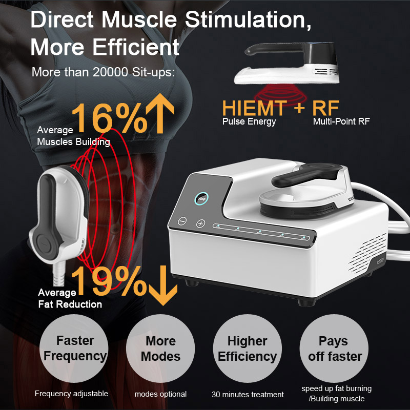 Ems Muscle Body Sculpting Machine Fat Removal And Cellulite Reduction Electromagnetic Body Slimming Building Massage Abdominal Stomach Firming In-image-790038661