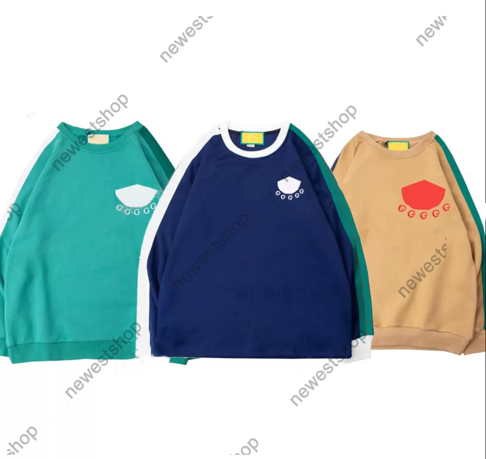 

2022 Men Women designer Sweatshirts Hoodies Embroidery letter print hoodies casual high quality fashion men green khaki blue hoody