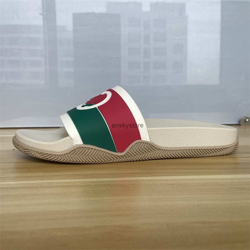 

72% OFF designer family men's flip flops couple beach shoes long-term trend slippers in, White