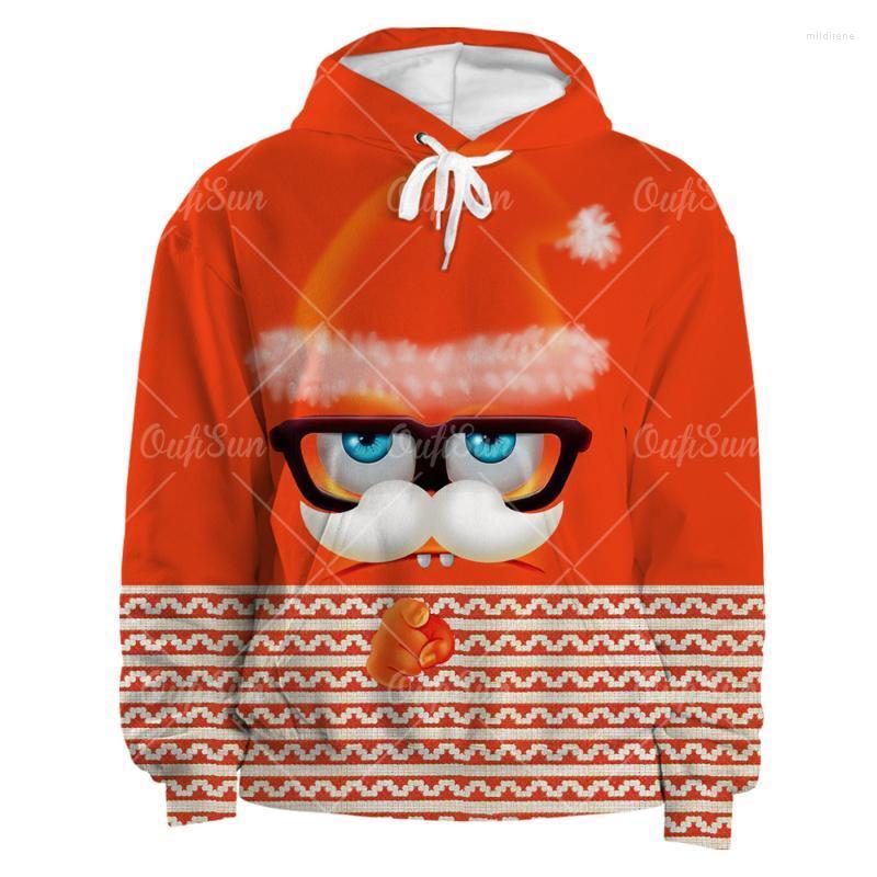 

Men's Hoodies & Sweatshirts Christmas Carnival Night Cartoon Santa Claus Men's Spring And Autumn Hoodie Men Casual Oversized ClothesMen', Q-05403