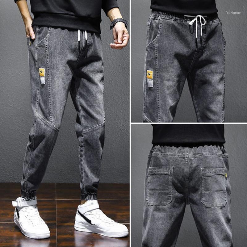 Jeans homme pour hommes sarouel surdimensionné printemps Denim pantalon ample Cargo pantalon Hiphop Baggy vêtements 2022 grande taille 5XL