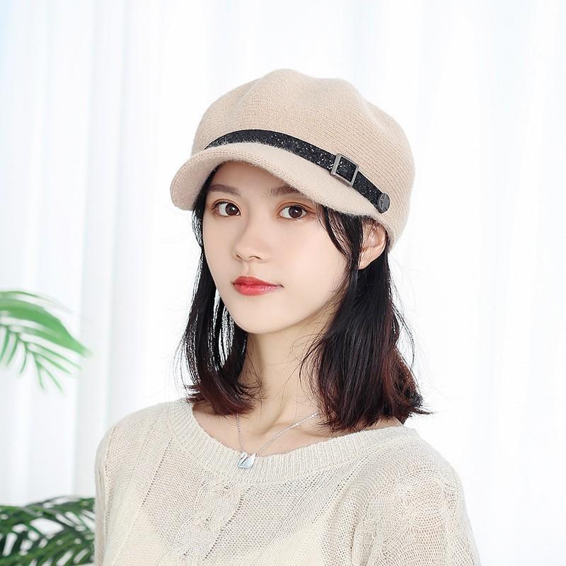 

Berets Winter British Style Octagonal Cap Brim Sboy Hat Beret For Women WholesaleBerets, 03