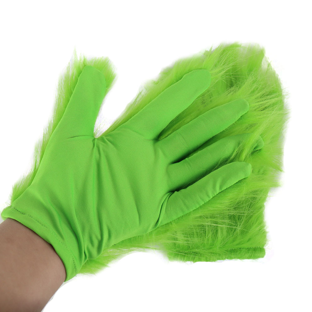 

Halloween Cosply Gloves Green Horror Scary Carnival Glove Masquerade Adult Helmet Halloween Party Supplies Masks RRA4555
