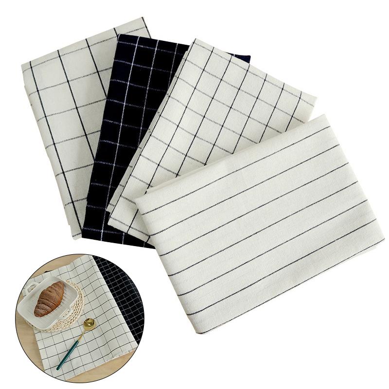 

Mats & Pads 1PC Durable Pure Cotton Napkin Tea Towel Kitchen Dish Printed