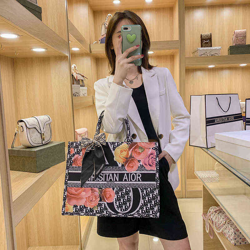 

Women Hand Crossbody Bags texture capacity large Shoulder Tote Bag letter portable women's bag Letter Printed Casual Big Shopper Cloth Pouch Wholesale, Section 1