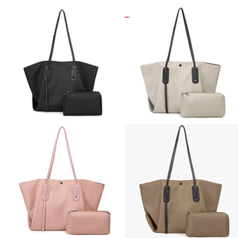 high quality lu-ZM7293 Yoga bag unisex simple and fashionable out shopping leisure sports portable single shoulder bag with zipper small set-image-777541092