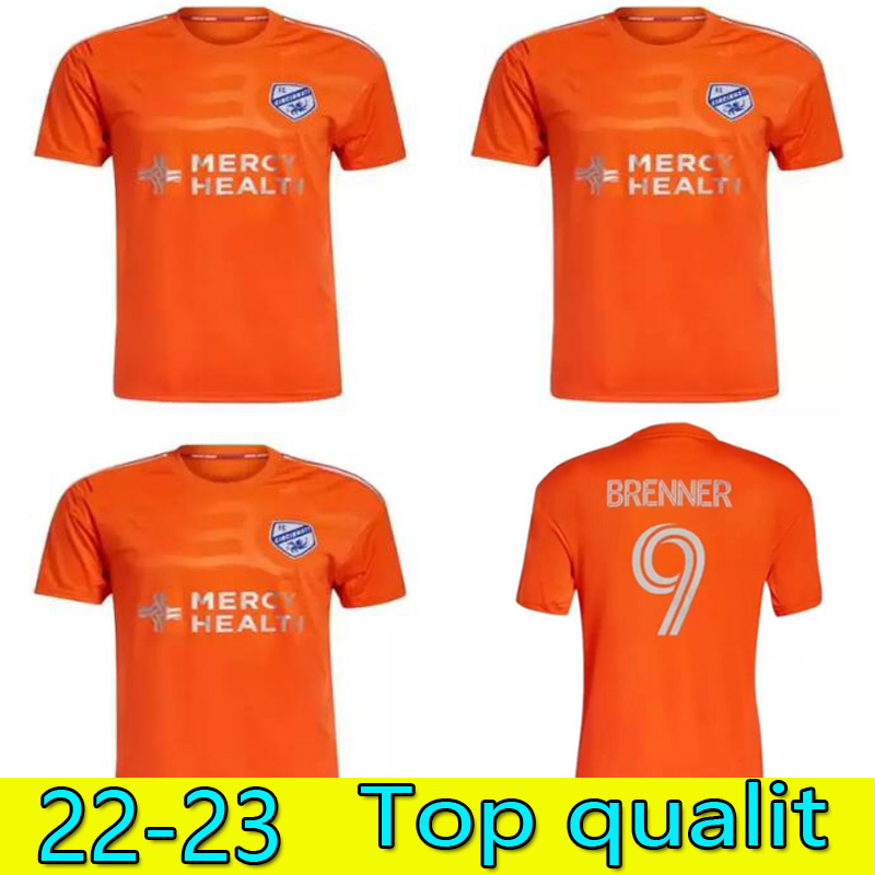 

New FC Cincinnati 2022 2023 mls Dynami soccer Jersey home kit 22 23 camisetas KUBO Brenner LOCADIA AMAYA MATARRITA football shirts uniform