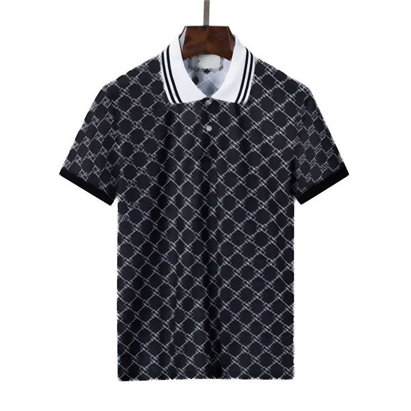 

22ss Fashion Designer Men's Polos Shirts Men Short Sleeve T-shirt Lapel Shirt Clothing, 07
