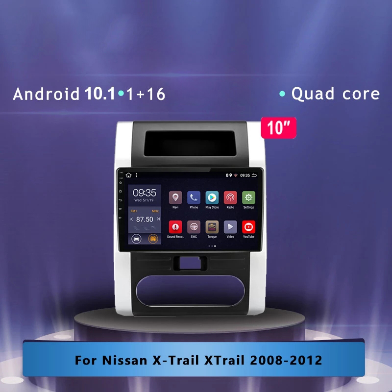 

10.1 Inch Android Full Touch Screen Car Video Multimedia System for Nissan X-TRAIL 2008-2012 Gps Navigation