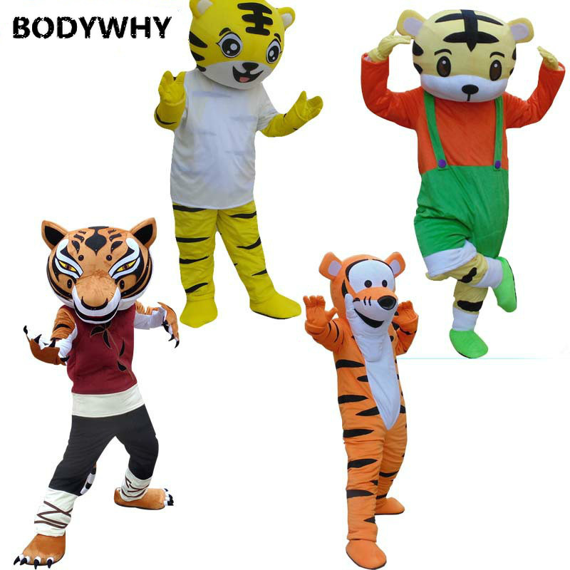 

Mascot doll costume Anime Plush Mascot Cartoon Doll Clothing Costume Custom God of Wealth Adult Walking Doll Costume Specials Novelty Style, Jump tiger