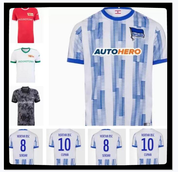 

Union Berlin 2021 2022 Soccer Jerseys KRUSE Haraguchi TRIMMEL ANDRICH FRIEDRICH 21 22 Hertha BSC PIA TEK CUNHA CORDOBA DARIDA SELKE KHEDIRA jersey football shirts