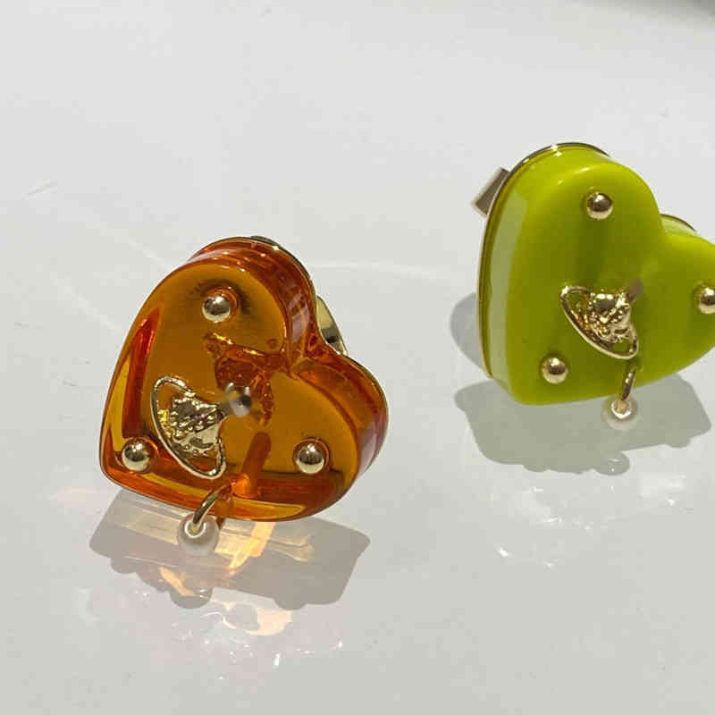 

Vw designer Saturn ring Tide brand Vivi fashion punk hip-hop jewelry couple acrylic open rings 925 silver accessories men and women Valentine's Day gift