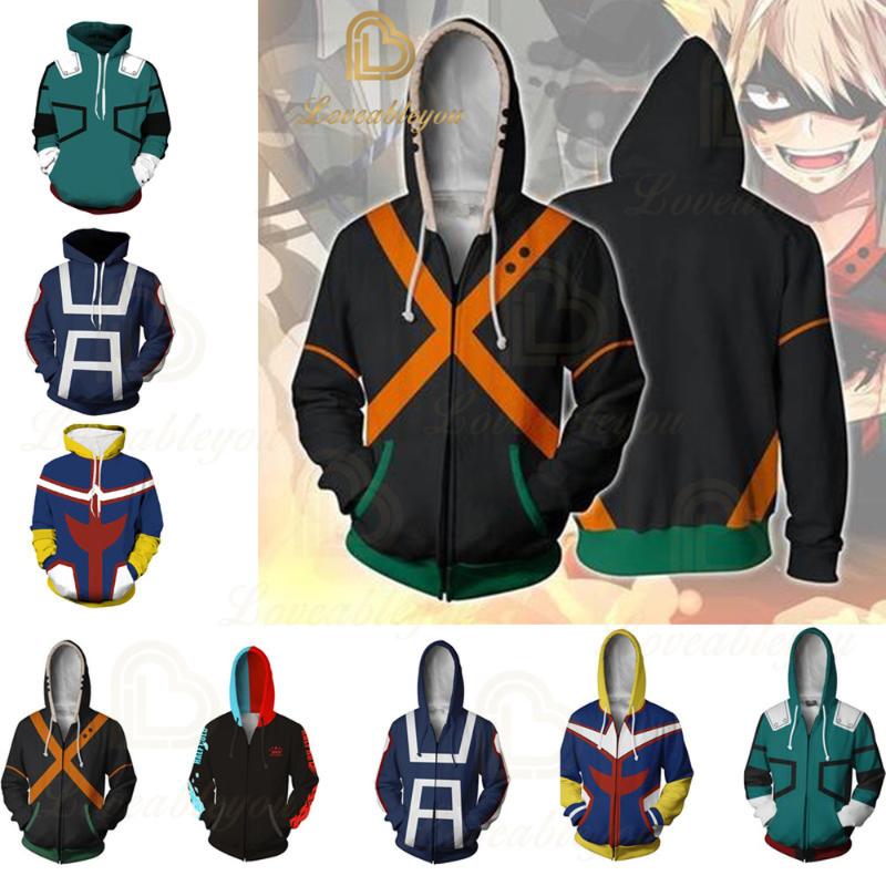 

Women' Hoodies & Sweatshirts Anime Boku No Hero Academia Cosplay Costumes Bakugou Todoroki So Spring/Autumn CoatWomen, Tsuyu asui